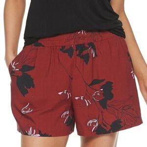 APT.9 Women's Mid Rise XXL Challis Soft Shorts